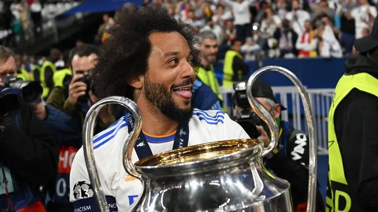 Marcelo plays final game for Real Madrid after UEFA Champions League win against Liverpool Marcelo leaves Real Madrid