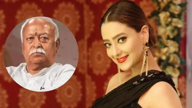 'Anupamaa' fame Madalsa Sharma feels 'privileged' as she meets RSS Chief Mohan Bhagwat Anupamaa