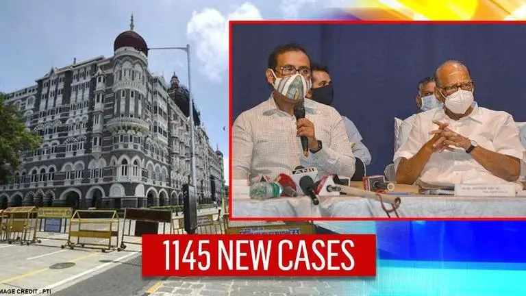 Mumbai sees 1145 new COVID cases in 24 hrs; all city wards' doubling rate pass 100 days Mumbai