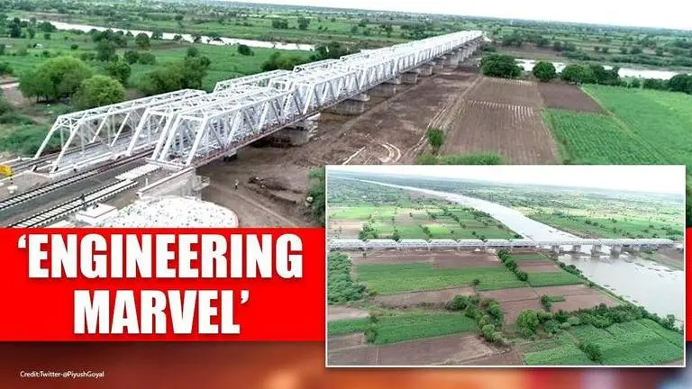 Indian Railways commissions longest 670 metre bridge over Bhima River Bhima River bridge