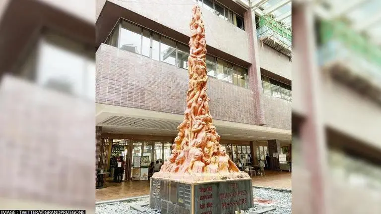 Hong Kong varsity dismantles, removes 'Pillar of Shame' statue honouring Tiananmen victims Hong Kong