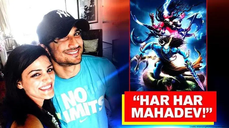 Sushant's sister Shweta invokes Lord Shiva ahead of Supreme Court hearing on Rhea's plea Sushant Singh Rajput