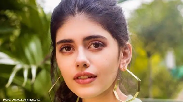 Sanjana Sanghi has 'fun with fashion', stuns in pastel green-orange dress Sanjana Sanghi