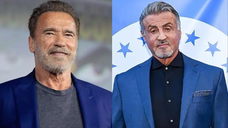 Arnold Schwarzenegger says Sylvester Stallone 'motivated' his rise as action hero Sylvester Stallone and Arnold Schwarzenegger