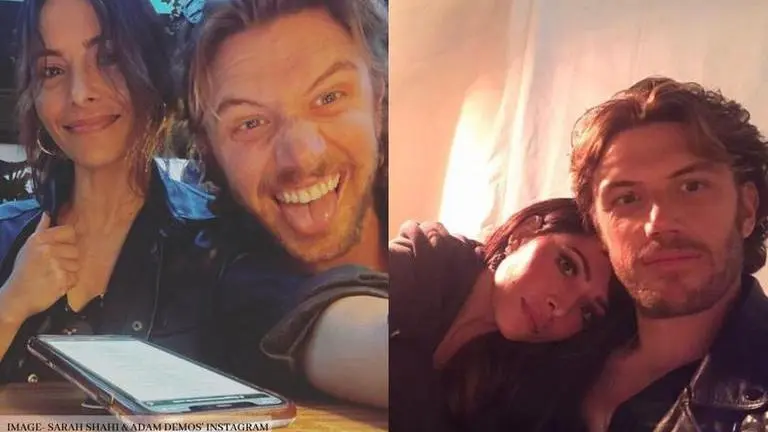 Netflix's Sex/Life co-stars Sarah Shahi and Adam Demos dish on their real-life romance Sex/Life