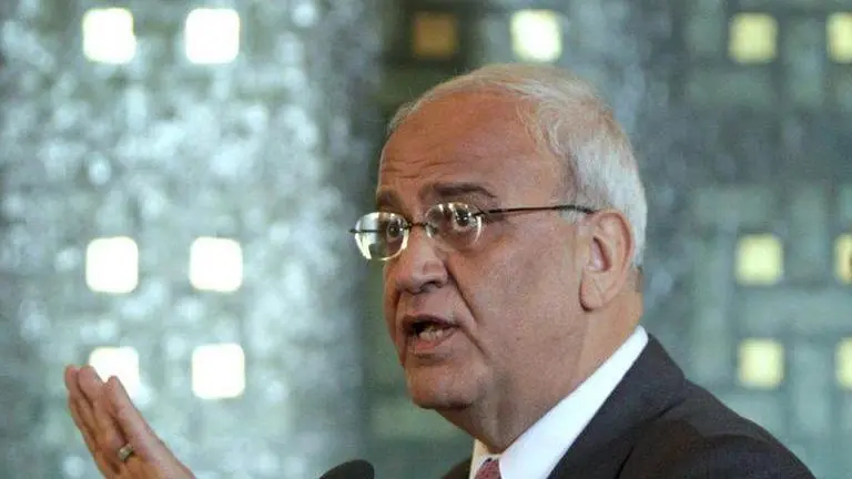 Funeral ceremony held for Palestinian official Saeb Erekat