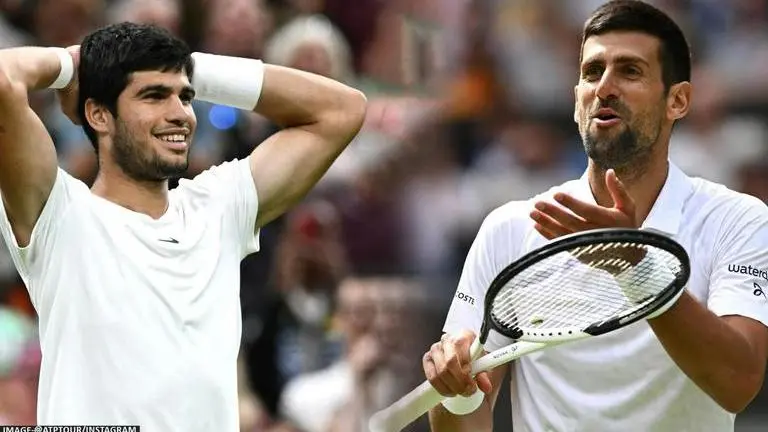 Carlos Alcaraz, Novak Djokovic, Wimbledon 2023
