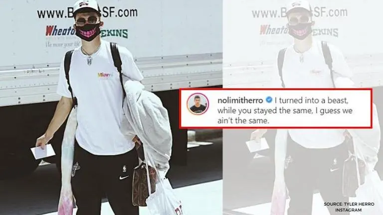 Miami Heat rookie Tyler Herro blasts haters on Instagram after arriving at Orlando bubble miami heat