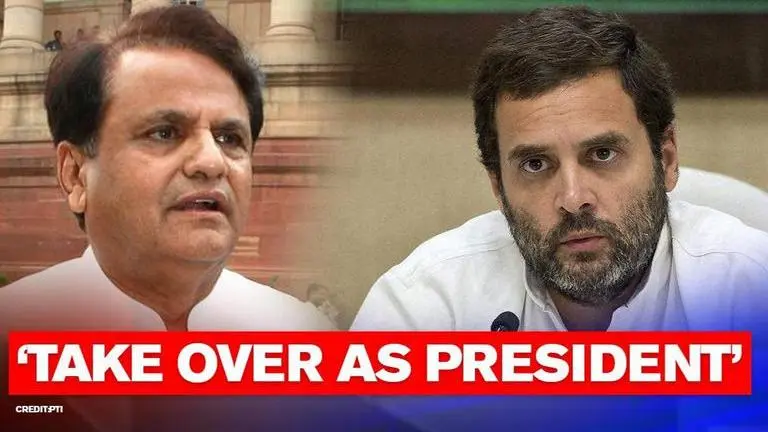 Sonia Gandhi-aide Ahmed Patel now proposes Rahul for Congress president amid open revolt Ahmed Patel
