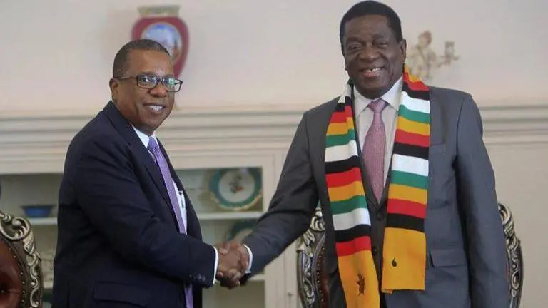 Zimbabwe summons US envoy after White House staffer accuses it amid George Floyd's death George Floyd Death