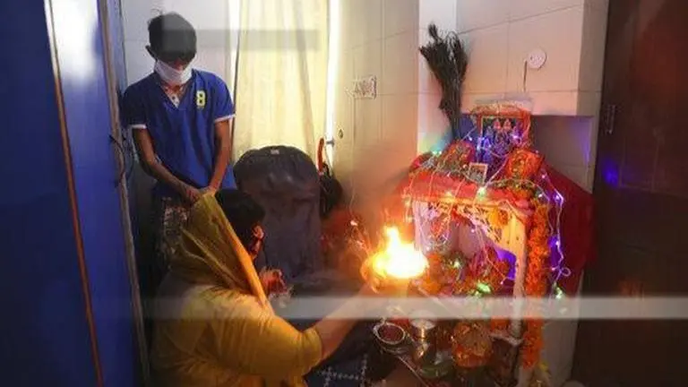 Lockdown: Devotees urge temple priests from home to perform Navratri puja for them