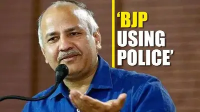 AAP's Sisodia says 'BJP used police to blaze buses' over Delhi protests; shares pictures Delhi