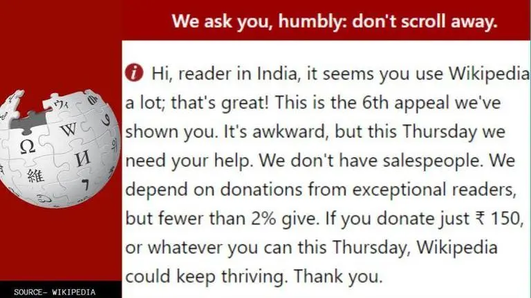 Why is Wikipedia asking for donations? 'Awkward' appeal explained why is wikipedia asking for donations