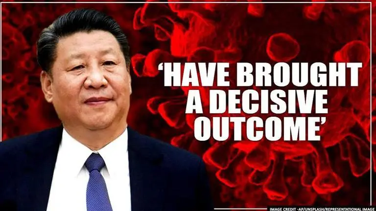 Xi Jinping says China's battle against coronavirus major strategic achievement Xi jinping