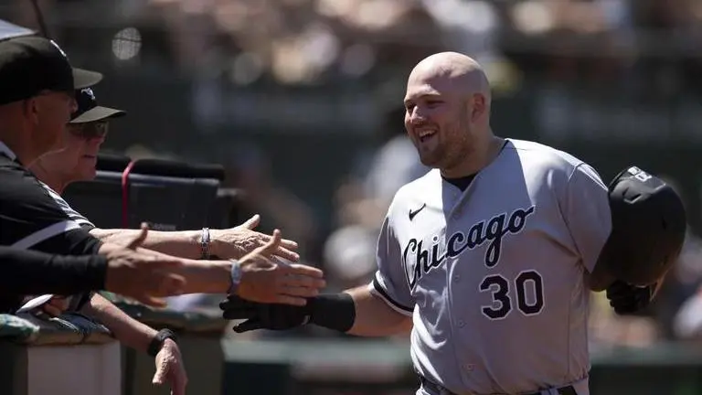 MLB Scores: Jake Burger homers, Chicago White Sox hold off Oakland Athletics 8-7 to avoid a sweep Jake Burger