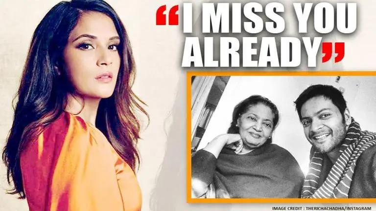 Richa Chadha promises Ali Fazal's mom she'll take care of her son, pens heartfelt eulogy Richa Chadha