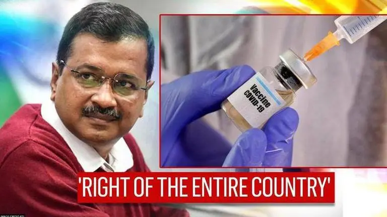 Arvind Kejriwal jumps into COVID vaccine debate, says 'should be free for entire country' Arvind Kejriwal
