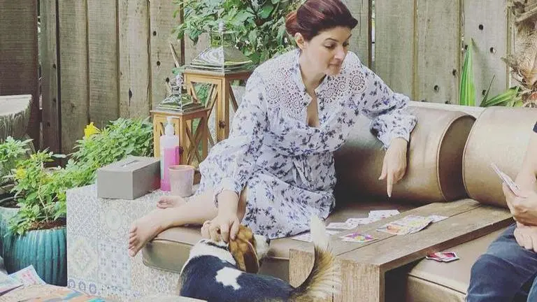 Twinkle Khanna shares adorable picture of her dog with a hilarious caption Twinkle Khanna's quirky post for her Beagle pet describes her training pattern