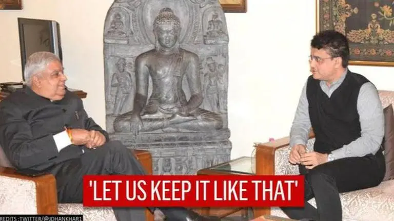 'If Guv wants to meet you...': Sourav Ganguly responds on speculations of joining BJP Sourav Ganguly