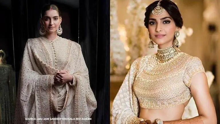 Sonam Kapoor looks ethereal in these Abu Jani-Sandeep Khosla outfits, See pictures Sonam Kapoor