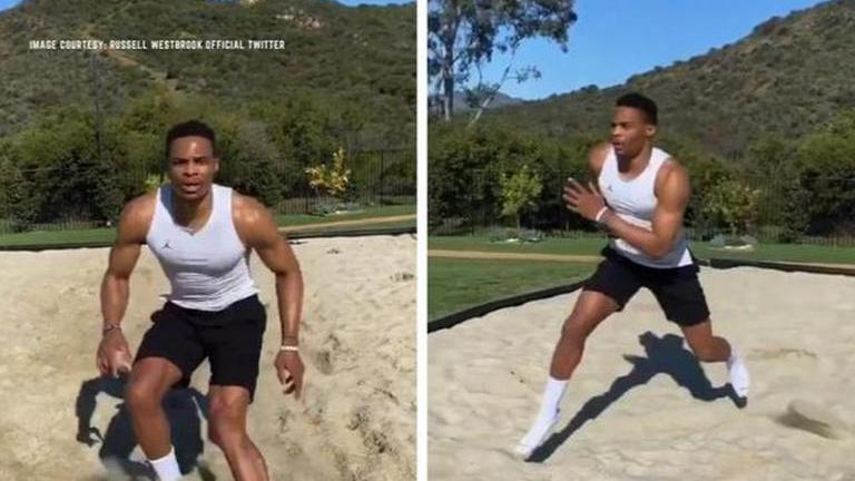 Russell Westbrook Flaunts Workout Routine Amid Ongoing NBA Hiatus ...