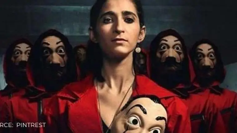 Money Heist is now available in Telugu! Did you know Alba Flores had a Telugu connection? money heist