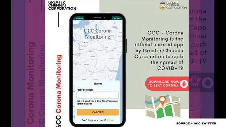 What is GCC Corona Monitoring app? Learn everything about Chennai's Coronavirus tracker what is gcc corona monitoring app