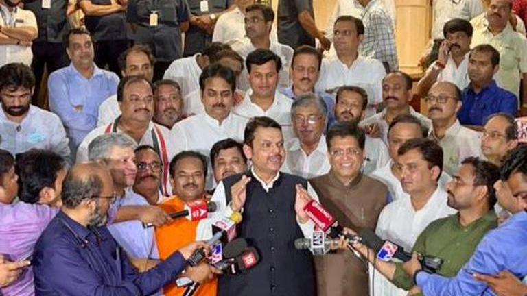 Rajya Sabha Polls: Fadnavis Announces 'victory' As All 3 BJP Candidates ...