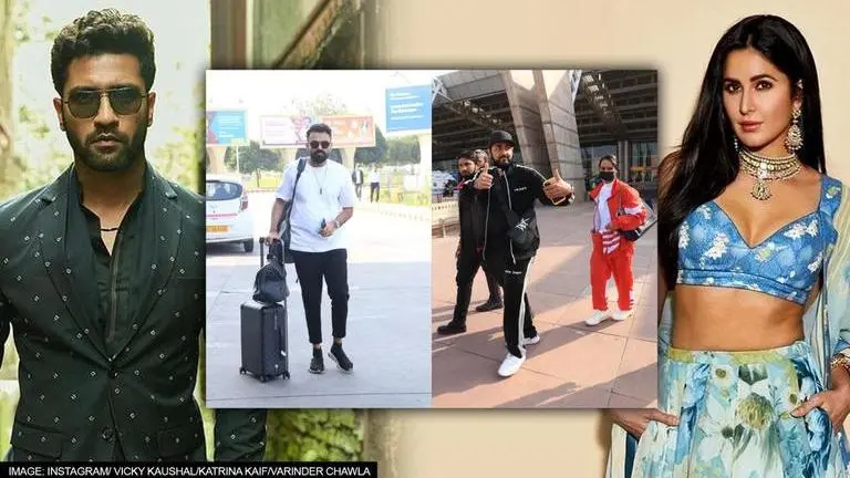 Vicky-Katrina's Sangeet: Punjabi Band RDB to perform; Manj, Nindy Kaur arrive at venue