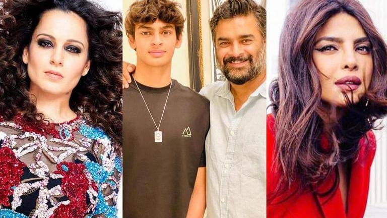 Priyanka Chopra, Kangana Ranaut pen notes for R Madhavan's son Vedaant ...