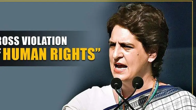 Priyanka Gandhi on Whatsapp spying: 'Gross violation of human rights' Priyanka Gandhi