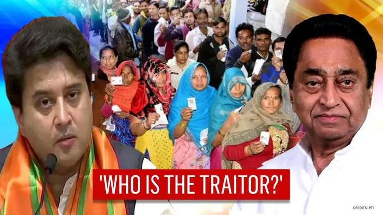 'Public has made clear who's a traitor': MP bypolls navigated, Scindia tears into Congress Jyotiraditya Scindia