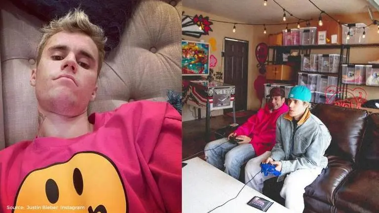 Justin Bieber is a couch potato and these pics are proof; check out Justin Bieber