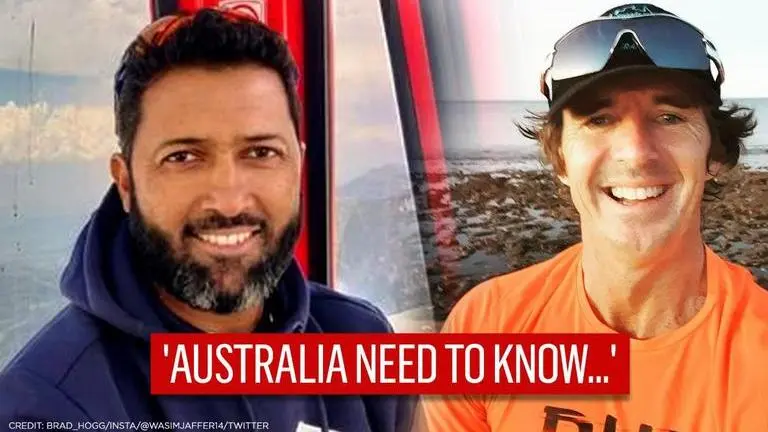 Brad Hogg gets a savage reply from Wasim Jaffer for schooling India's top-order batsmen Brad Hogg