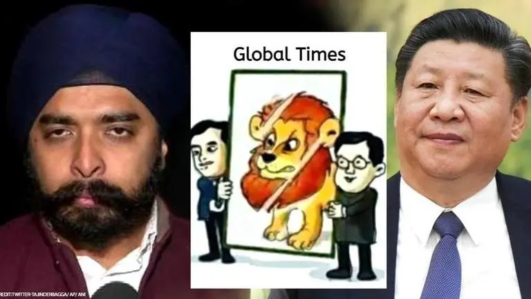 BJP's Tajinder Bagga takes jibe at Chinese mouthpiece Global Times; slams China's Army Tajinder Singh Bagga
