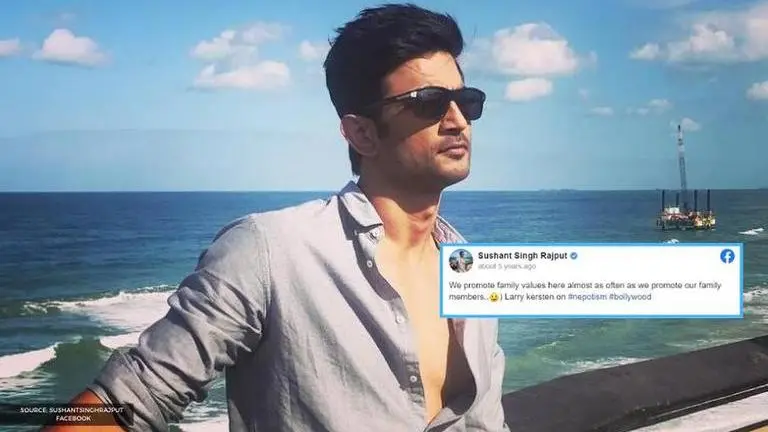 Five years ago, Sushant Singh Rajput had made THIS post on nepotism in Bollywood sushant singh rajput
