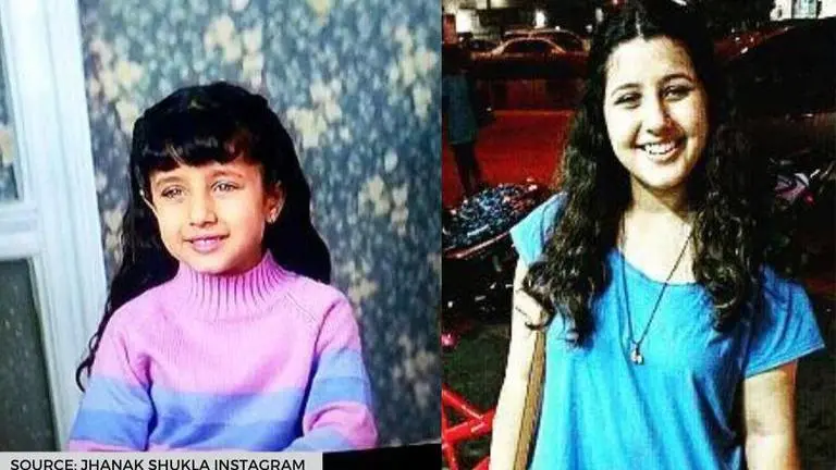 Unseen Pic of the Day: Karishma ka Karishma's Jhanak's 'then' & 'now' pics; see here karishma ka karishma