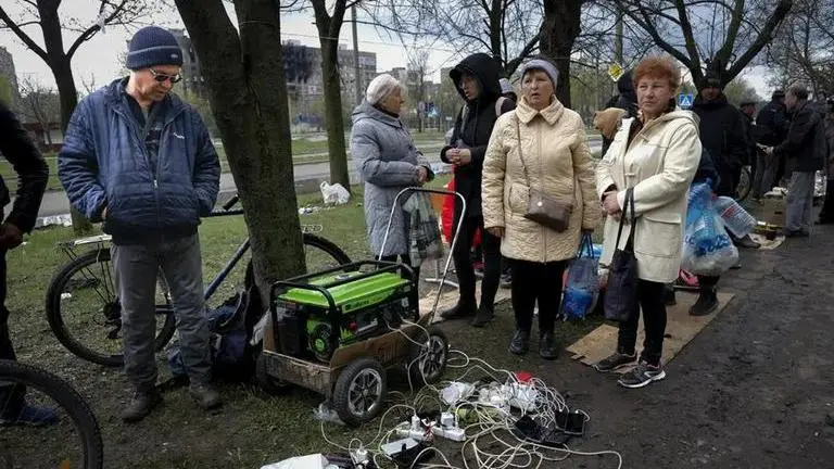Donors race to get generators and other aid to hard-hit Ukraine