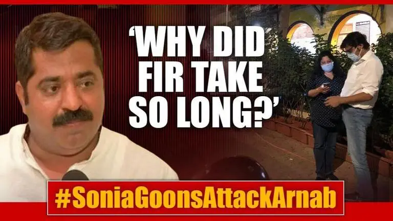 'Sonia Gandhi pressure?': BJP's Ram Kadam questions late FIR over attack on Arnab Goswami Ram Kadam