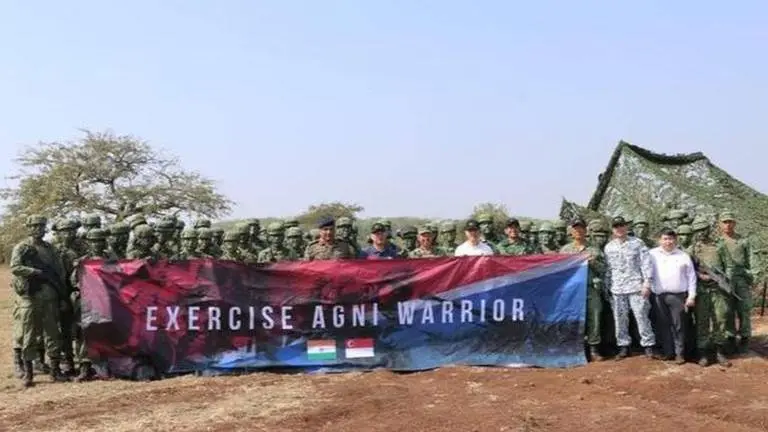 12th edition of Artillery Exercise 'Agni Warrior' concludes between India-Singapore Armies Agni Warrior