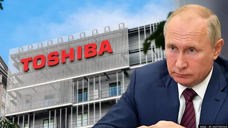 Japan's Toshiba suspends business operations in Russia in retaliation to Ukraine war Japan