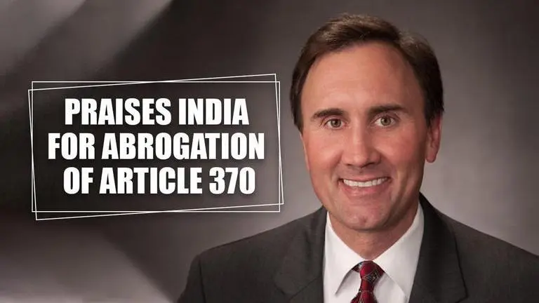 US Congressman Pete Olson praises India on abrogation of Article 370 Pete Olson