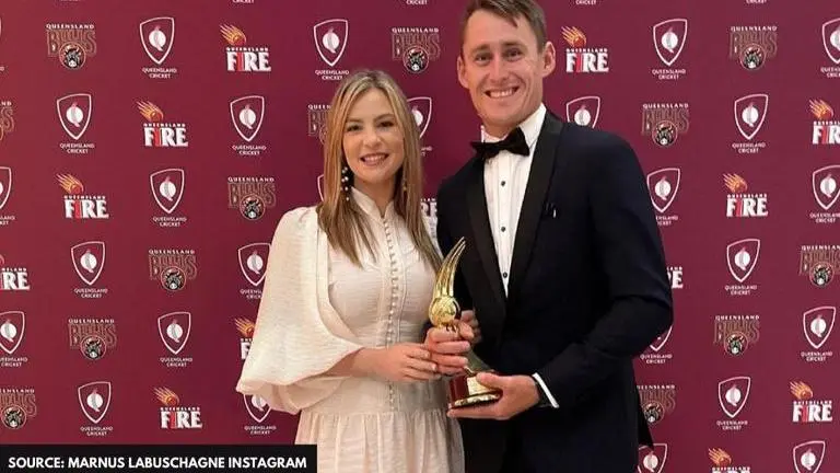 Marnus Labuschagne completes 4 years of marriage, here is more on his stunning love story Marnus Labuschagne