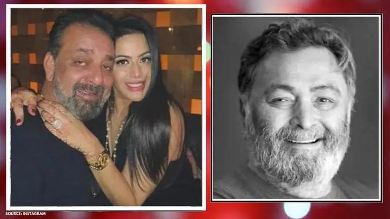 Trishala Dutt and Maanayata console Sanjay Dutt who misses his dear friend Rishi Kapoor Trishala Dutt