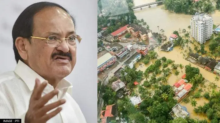 Kerala Floods: VP Naidu expresses grief over loss of lives; assures Centre's assistance Kerala