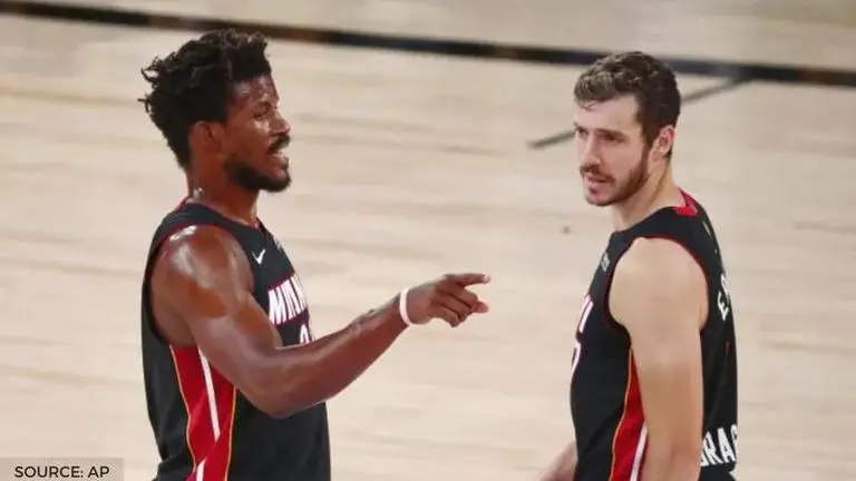 Jimmy Butler was stopped by Goran Dragic from fighting multiple players while in Miami Jimmy Butler