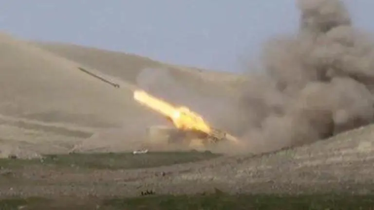 Azerbaijan video: strikes in Armenian positions