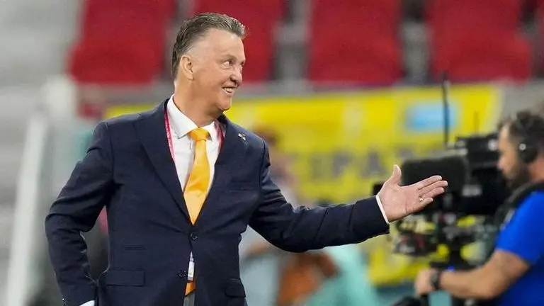 Louis Van Gaal's FIFA World Cup with Dutch has hugs, kisses and dancing FIFA World Cup