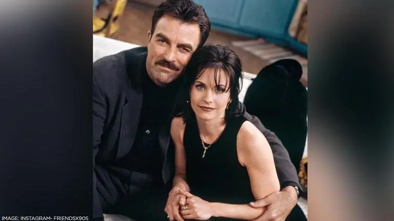 Tom Selleck says he was 'scared to death' during 'Friends' shoot; 'Courteney helped a lot' Tom Selleck, Courteney Cox