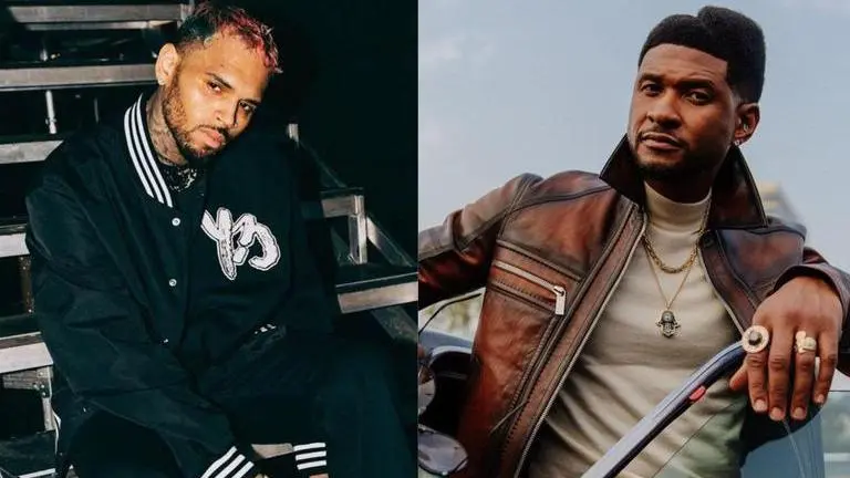 Usher, Chris Brown brawl after argument heats up during bash usher